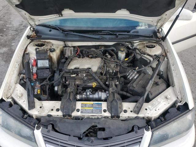 2G1WF52E559115245 - 2005 CHEVROLET IMPALA WHITE photo 11