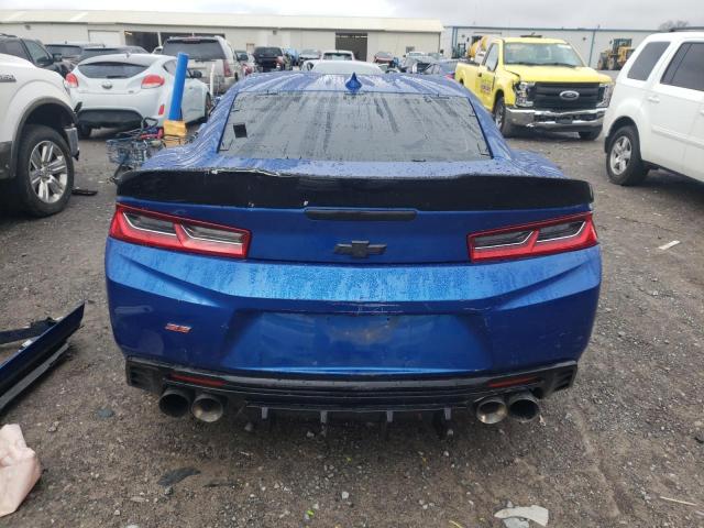 1G1FE1R73J0148218 - 2018 CHEVROLET CAMARO SS BLUE photo 6