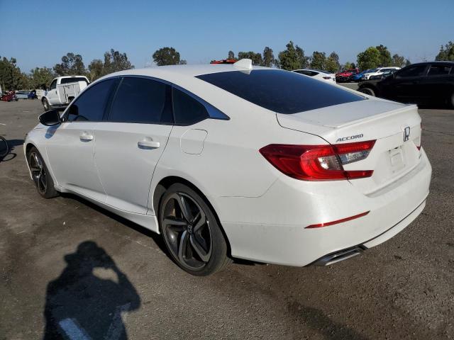 1HGCV1F31LA130732 - 2020 HONDA ACCORD SPORT WHITE photo 2