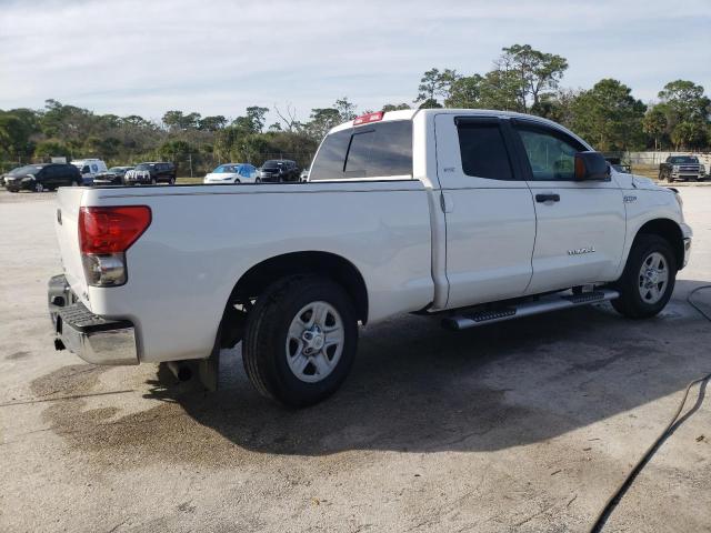 5TFBW54179X091859 - 2009 TOYOTA TUNDRA DOUBLE CAB WHITE photo 3