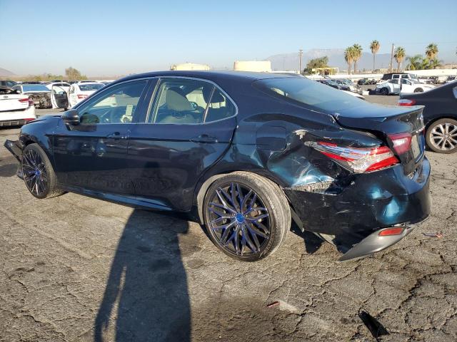 JTNB11HK7J3040122 - 2018 TOYOTA CAMRY L ლურჯი ფოტო 2