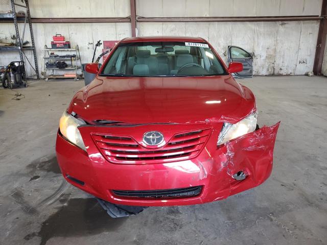 4T4BE46K19R091037 - 2009 TOYOTA CAMRY BASE Червоний фото 5