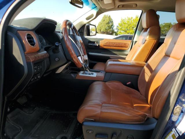 5TFAW5F18EX409071 - 2014 TOYOTA TUNDRA CREWMAX PLATINUM Mavi foto 7