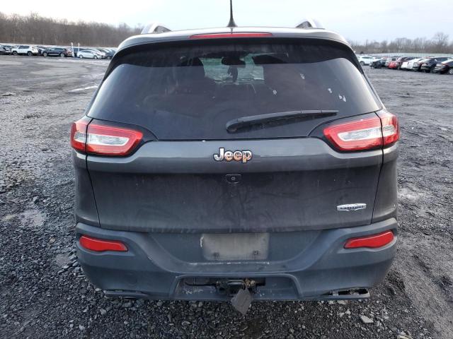 1C4PJLCB6HW610018 - 2017 JEEP CHEROKEE LATITUDE GRAY photo 6