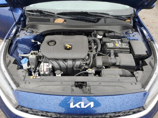 3KPF24AD6PE682719 - 2023 KIA FORTE LX BLUE photo 11