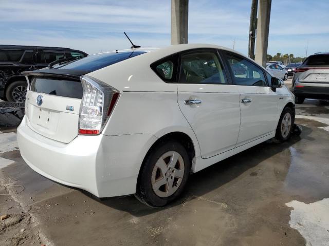 JTDKN3DU7A1253806 - 2010 TOYOTA PRIUS WHITE photo 3