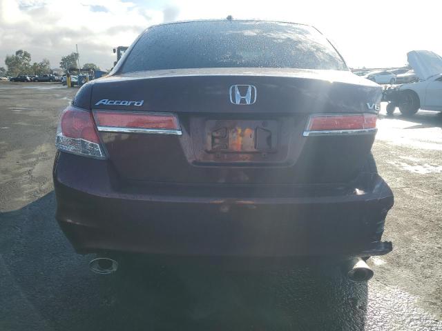 1HGCP3F82BA000944 - 2011 HONDA ACCORD EXL Burdeos foto 6
