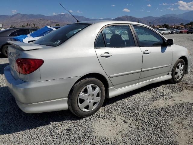 1NXBR32E44Z239196 - 2004 TOYOTA COROLLA CE Srebrny zdjęcie 3