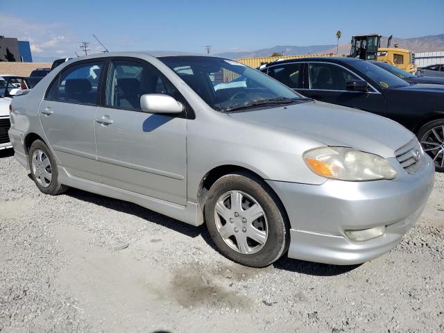 1NXBR32E44Z239196 - 2004 TOYOTA COROLLA CE Srebrny zdjęcie 4