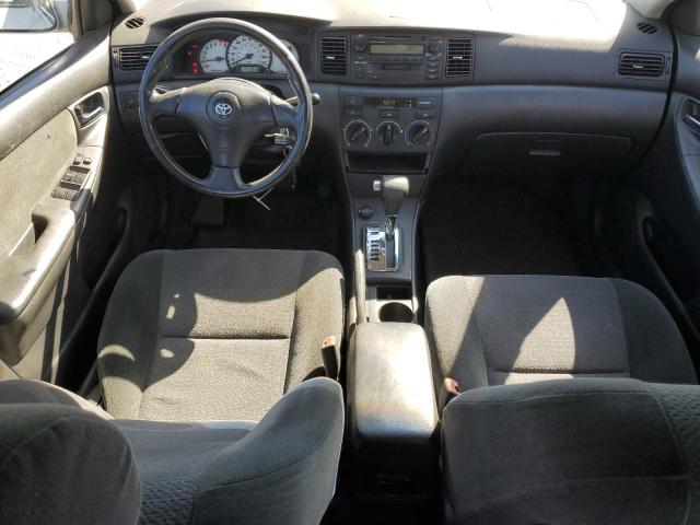 1NXBR32E44Z239196 - 2004 TOYOTA COROLLA CE Srebrny zdjęcie 8