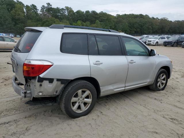 5TDZK3EHXAS001608 - 2010 TOYOTA HIGHLANDER SILVER photo 3