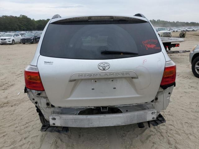 5TDZK3EHXAS001608 - 2010 TOYOTA HIGHLANDER SILVER photo 6