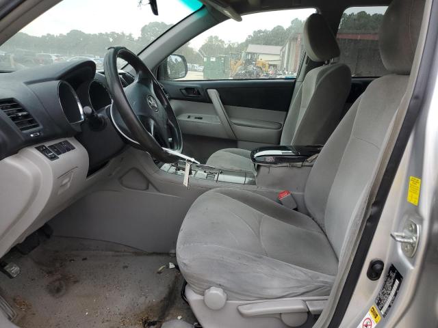 5TDZK3EHXAS001608 - 2010 TOYOTA HIGHLANDER SILVER photo 7