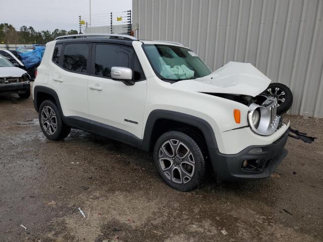 ZACCJBDT0GPC48683 - 2016 JEEP RENEGADE LIMITED WHITE photo 4