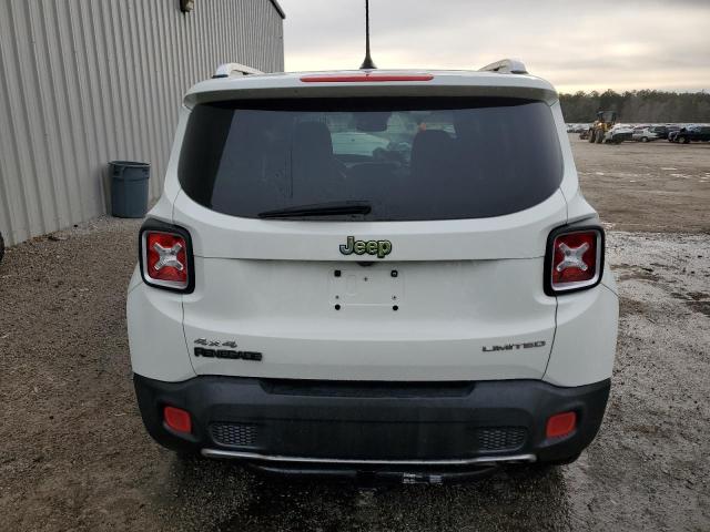 ZACCJBDT0GPC48683 - 2016 JEEP RENEGADE LIMITED WHITE photo 6