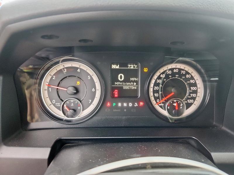 1C6RR6TT6KS704739 - 2019 RAM 1500 CLASS SLT Czarny zdjęcie 9