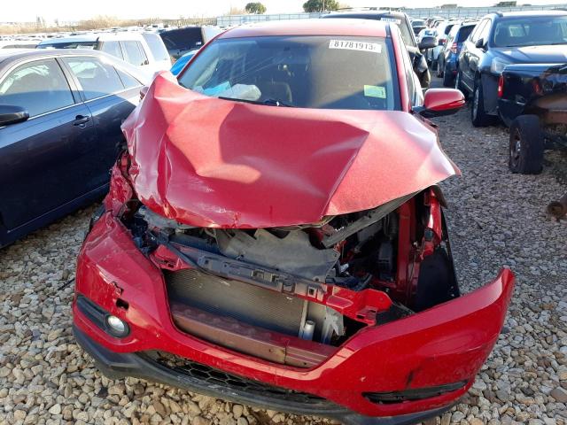 3CZRU5H58GM723797 - 2016 HONDA HR-V EX RED photo 5