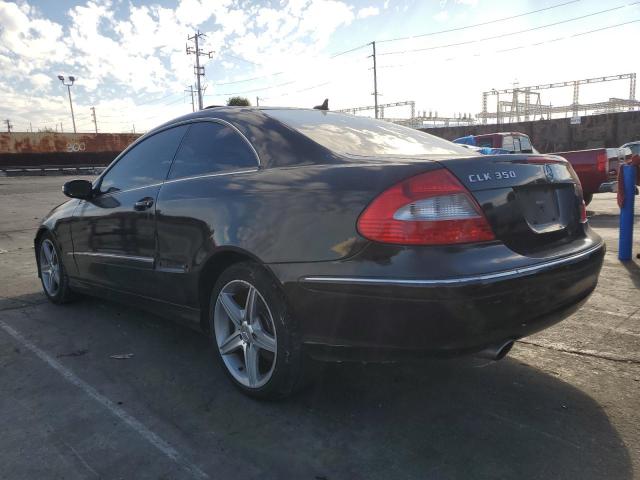WDBTJ56H49F265095 - 2009 MERCEDES-BENZ CLK 350 შავი ფოტო 2