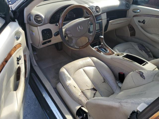 WDBTJ56H49F265095 - 2009 MERCEDES-BENZ CLK 350 შავი ფოტო 8