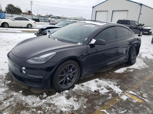 5YJ3E1EB2MF979526 - 2021 TESLA MODEL 3 BLACK photo 1