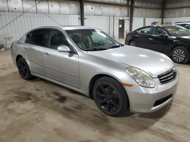 JNKCV51F95M315392 - 2005 INFINITI G35 SILVER photo 4