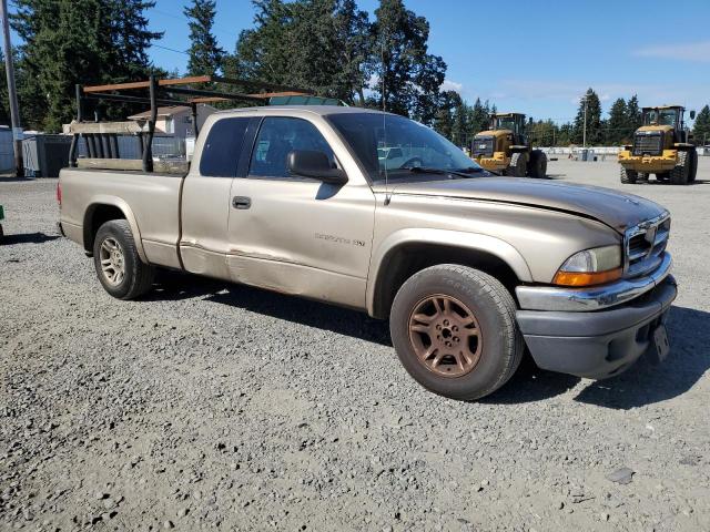 1B7GL42X62S513428 - 2002 DODGE DAKOTA SLT GOLD photo 4