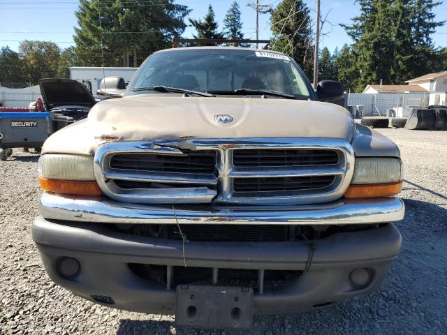 1B7GL42X62S513428 - 2002 DODGE DAKOTA SLT GOLD photo 5