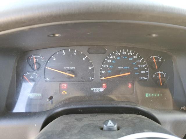 1B7GL42X62S513428 - 2002 DODGE DAKOTA SLT GOLD photo 9