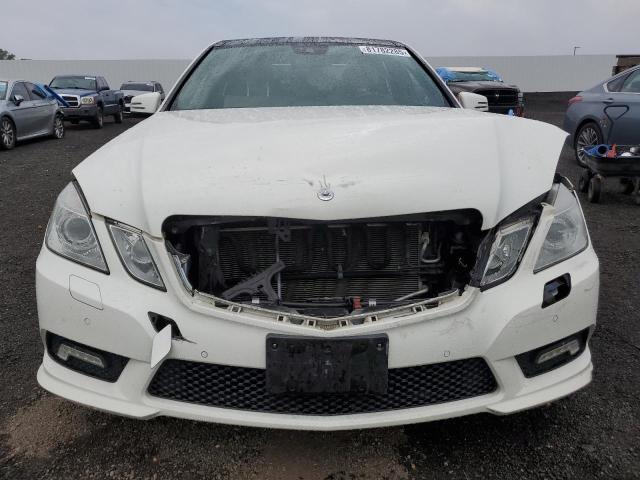 WDDHF8HB8BA317209 - 2011 MERCEDES-BENZ E 350 4MATIC WHITE photo 5