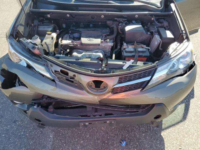 2T3DFREV5FW317804 - 2015 TOYOTA RAV4 LIMITED 棕色 照片 12