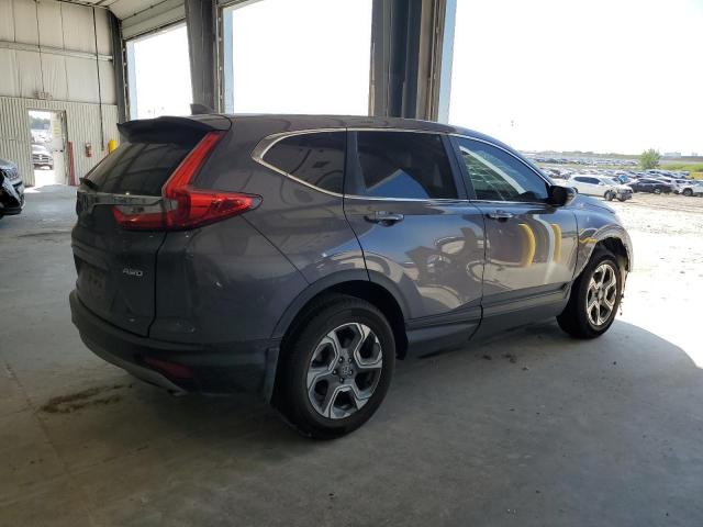 2HKRW2H89KH667036 - 2019 HONDA CR-V EXL Серый фото 3