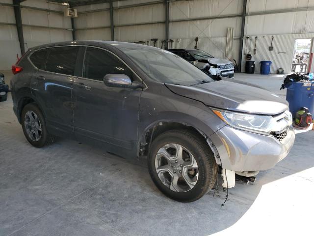 2HKRW2H89KH667036 - 2019 HONDA CR-V EXL Серый фото 4