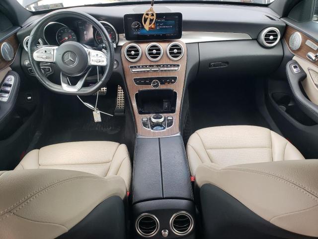 55SWF8EBXLU323770 - 2020 MERCEDES-BENZ C 300 4MATIC BLUE photo 8