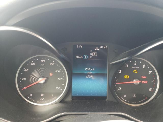 55SWF8EBXLU323770 - 2020 MERCEDES-BENZ C 300 4MATIC BLUE photo 9