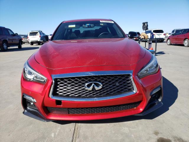 JN1FV7AP5JM640198 - 2018 INFINITI Q50 RED SPORT 400 RED photo 5