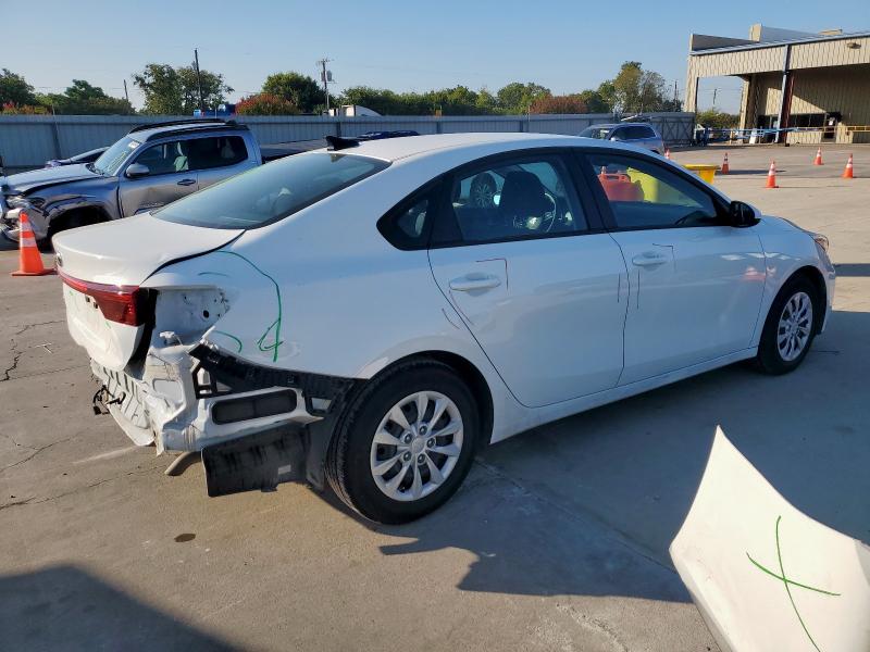 3KPF24AD4LE191110 - 2020 KIA FORTE FE WHITE photo 3