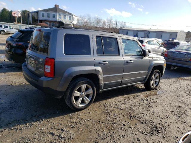 1J4NF1GB3BD275465 - 2011 JEEP PATRIOT SPORT GRAY photo 3