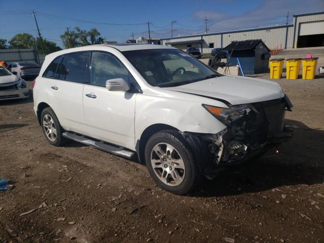 2HNYD28699H519823 - 2009 ACURA MDX TECHNOLOGY Белый фото 4