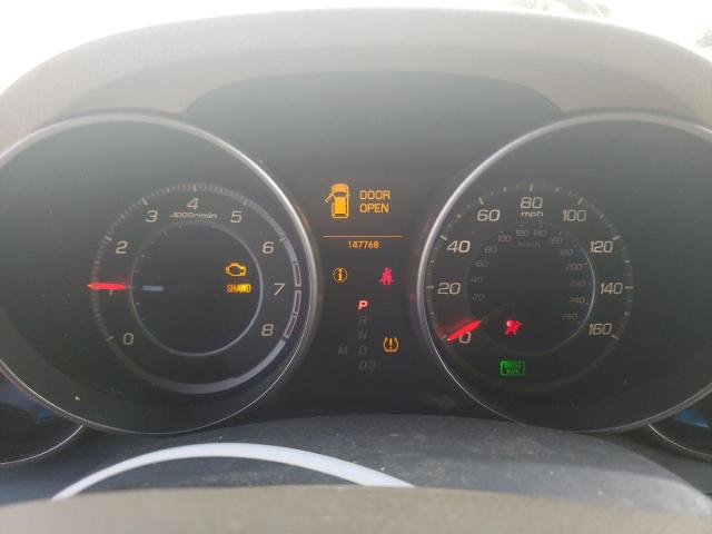 2HNYD28699H519823 - 2009 ACURA MDX TECHNOLOGY Белый фото 9