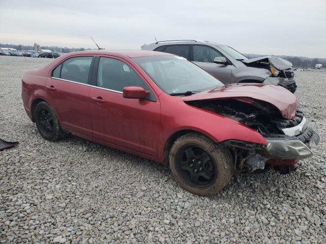 3FAHP0HA7AR293611 - 2010 FORD FUSION SE RED photo 4