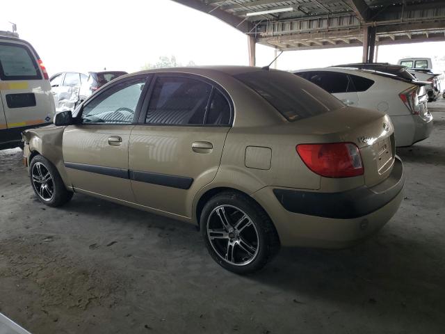 KNADE123776269052 - 2007 KIA RIO BASE TAN photo 2