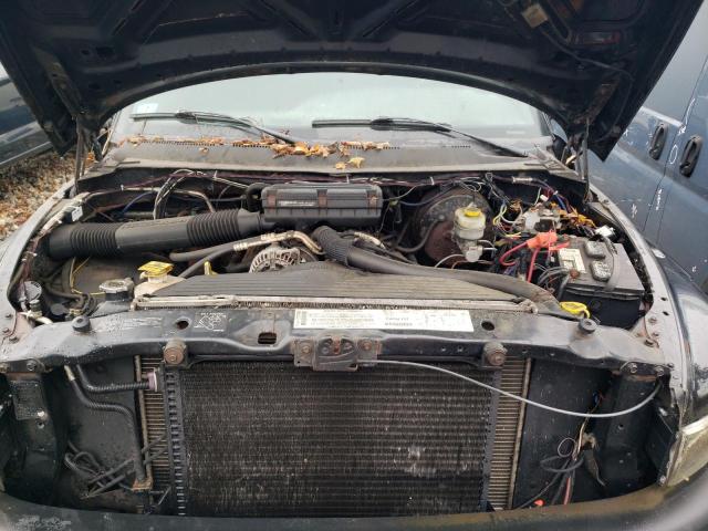 3B7KF26Z11M244943 - 2000 DODGE RAM 2500 BLACK photo 12