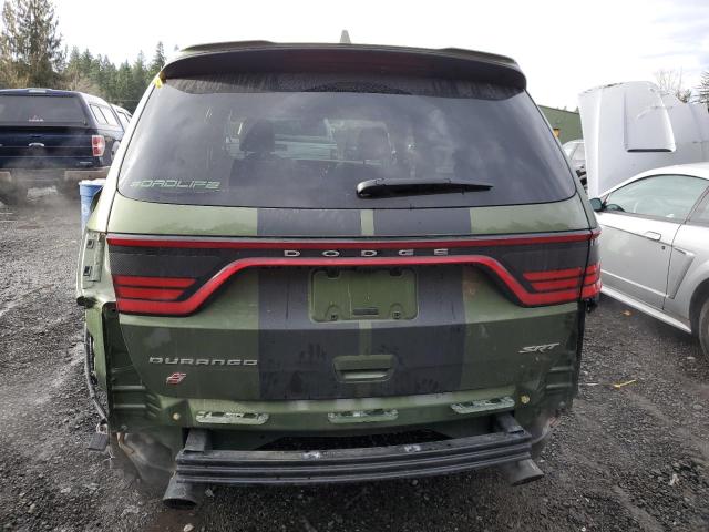 1C4SDJGJ8MC659143 - 2021 DODGE DURANGO SRT 392 GREEN photo 6