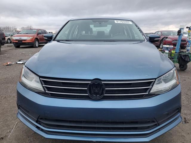 3VWB67AJ0HM321436 - 2017 VOLKSWAGEN JETTA SE BLUE photo 5