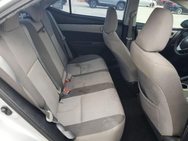 2T1BURHE9HC842161 - 2017 TOYOTA COROLLA L SILVER photo 10