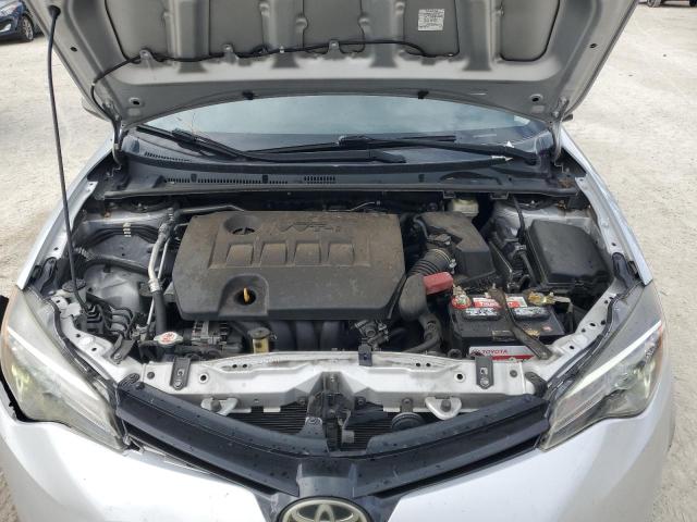 2T1BURHE9HC842161 - 2017 TOYOTA COROLLA L SILVER photo 11