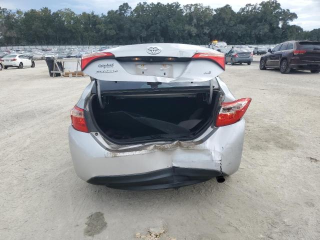 2T1BURHE9HC842161 - 2017 TOYOTA COROLLA L SILVER photo 6