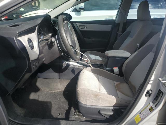 2T1BURHE9HC842161 - 2017 TOYOTA COROLLA L SILVER photo 7