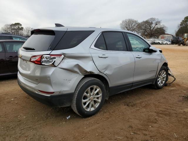 2GNAXJEV2J6291188 - 2018 CHEVROLET EQUINOX LT SILVER photo 3