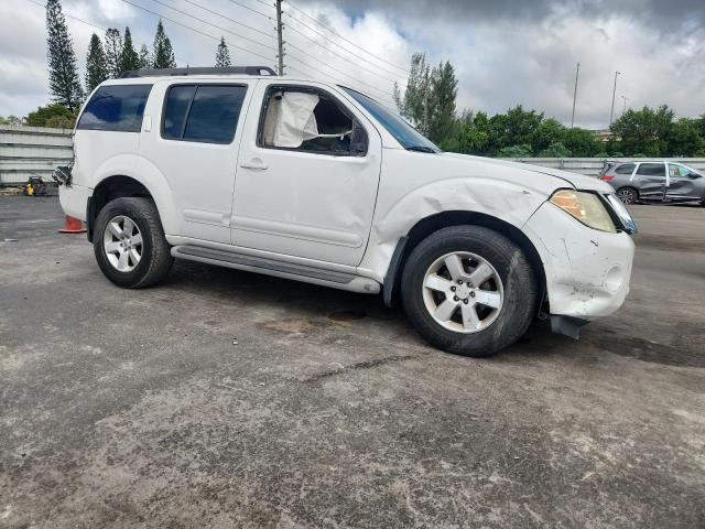 5N1AR18U09C606185 - 2009 NISSAN PATHFINDER S أبيض صورة 4